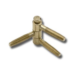 Hinge 58/16mm, Brass
