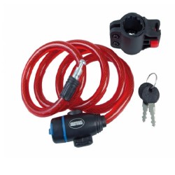 Bicycle Lock, 507-1160x11, Red