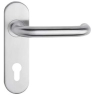 Ugniai atspari durų furnitūra PZ 72mm INOX, 170x45mm