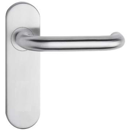 Ugniai atspari durų furnitūra be skylės INOX, 170x45mm