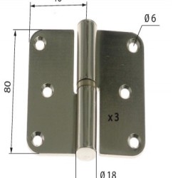 Vyriai 80x80, Bronza