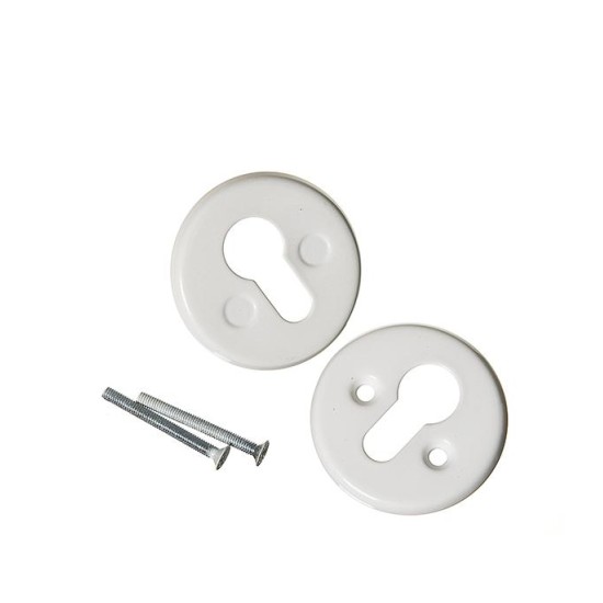 Apyraktė EURO cilindrui, balta