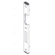 Strike Plate, White Zinc