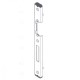 Strike Plate, White Zinc