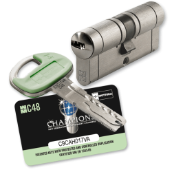 31x31mm Cilindras C48 su 5 raktais 