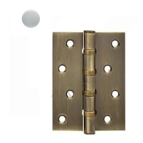Plieninis vyris 120x75x2,5 mm, universalus, satin chromas