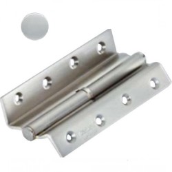 Plieninis vyris 100x55x2,5 mm, dešinė, satin chromas