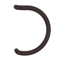 Ovali rankena, rinkinys, Ø30, L-300 ruda