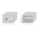 mySafe 350 ELBuitinis seifas su elektronine spyna, žalias obuolis 250x350x280mm