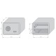 „mySafe 350 FP“ matinis juodas, seifas su biometrine spyna 250x350x280mm