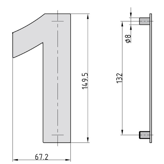 Durų numeris ner.pl. 1